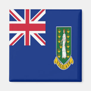 Imã VG - Ilhas Virgens Britânicas - Bandeira
