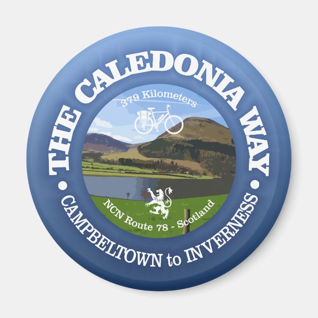 Imã Via Caledonia (ciclismo c) (Frente)