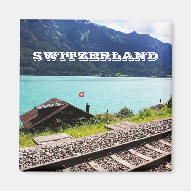 Imã Via férrea na Suíça (Frente)