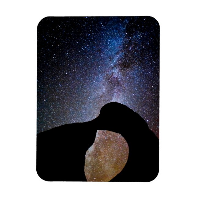 Ímã Via Láctea à noite, Califórnia (Vertical)