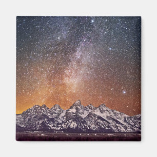Imã Via Láctea sobre Teton grande
