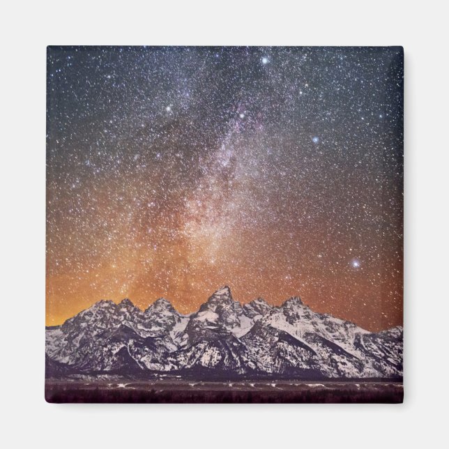 Imã Via Látea sobre Grand Teton (Frente)