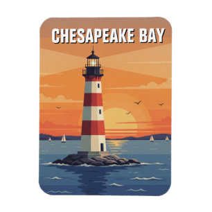Ímã Viagem à Baía de Chesapeake em Maryland