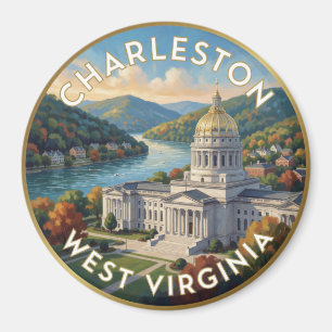 Imã Viagem a Charleston West Virginia Appalachian