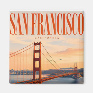 Imã Viagem à Cidade da Baía Golden Gate de São Francis