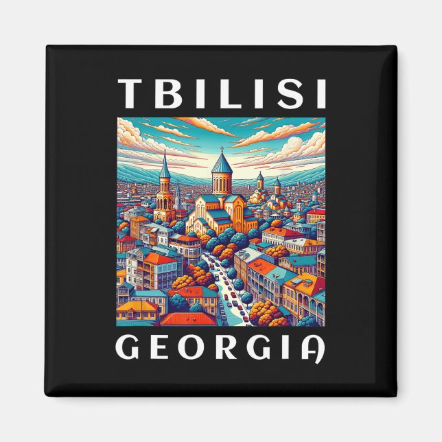 Imã Viagem à Geórgia e Tbilisi  (Frente)