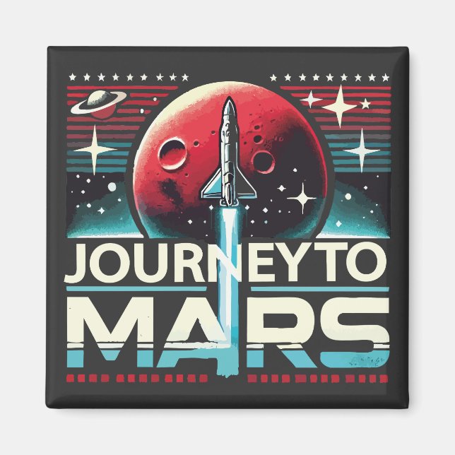 Imã Viagem a Marte (Frente)