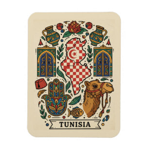 Ímã Viagem a Tunes Tunísia