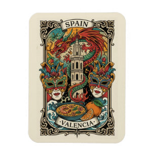 Ímã Viagem a Valência Espanha