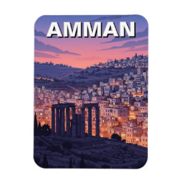 Ímã Viagem Amã Jordânia