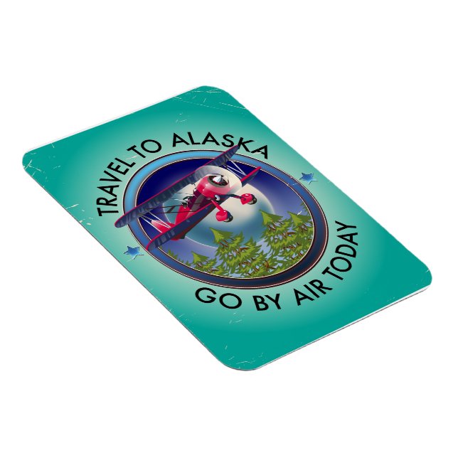 Ímã Viagem ao Alasca (Lado Direito)