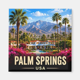 Imã Viagem ao Deserto de Palm Springs Califórnia Meado