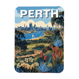 Ímã Viagem ao King's Park em Perth