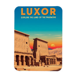 Ímã Viagem ao Luxor Egito