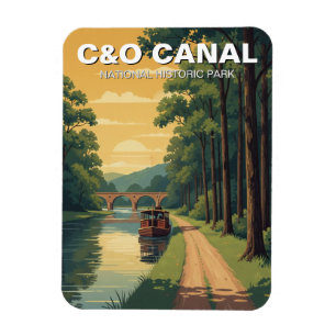 Ímã Viagem ao Parque Histórico Nacional C&O