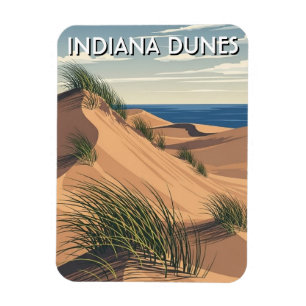 Ímã Viagem ao Parque Nacional Indiana Dunes