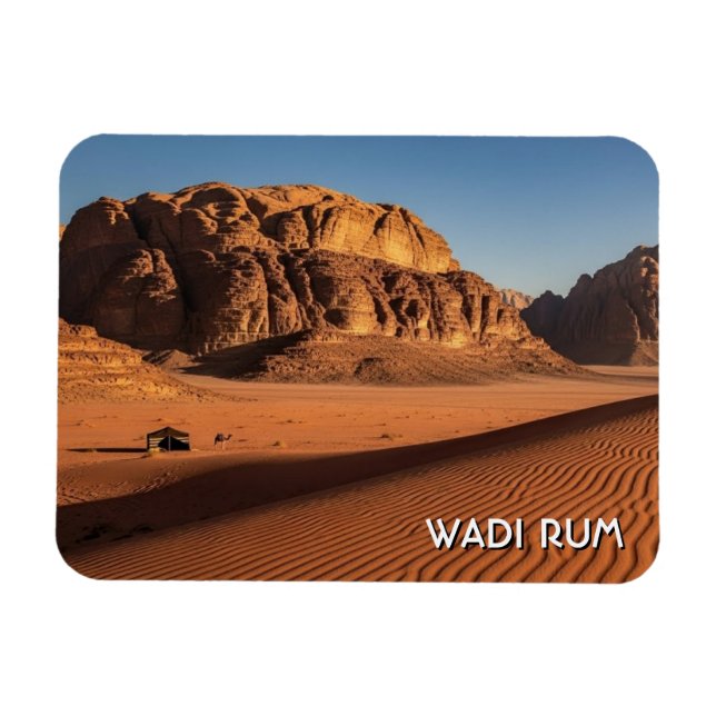 Ímã Viagem ao Wadi Rum (Horizontal)
