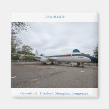 Viagem Art Lisa Marie Elvis Presley Magnet