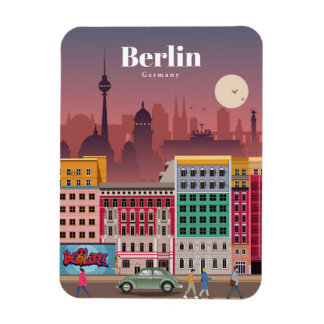 Ímã Viagem Art Viagem Para Berlim Alemanha