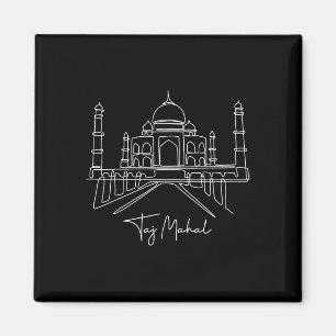 Imã Viagem Asia India Taj Mahal Indian Férias da Famíl