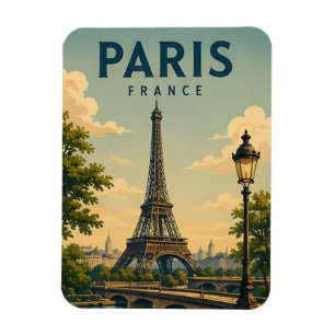 Ímã Viagem Cidade Histórica Rio Sena Paris França 🗼