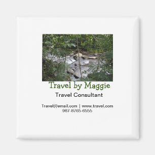 Imã Viagem consultor da empresa adiciona nome e-mail w