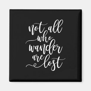 Imã Viagem Cotação Nem Todos os que desejam são Perdid