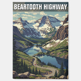 Imã Viagem da autoestrada Montana Beartooth