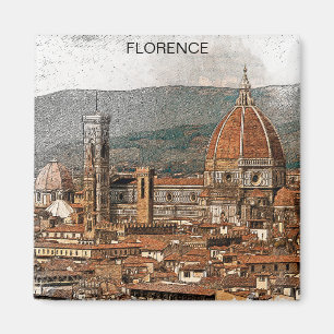 Imã Viagem da Catedral de Florence Italy Duomo