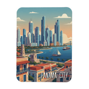 Ímã Viagem da Cidade do Panamá
