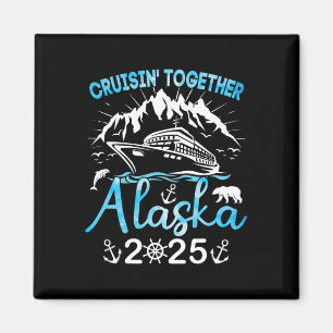 Imã Viagem da Família Cruise do Alaska, Trip. 2025