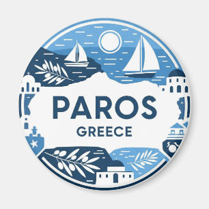Imã Viagem da Ilha da Grécia Paros