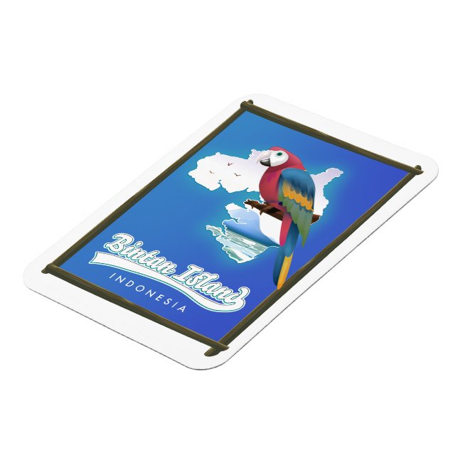 Ímã Viagem da ilha de Bintan (Left Side)