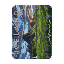 Ímã Viagem da Islândia