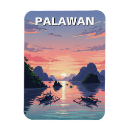 Ímã Viagem das Filipinas Palawan