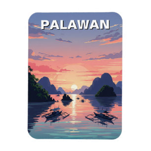 Ímã Viagem das Filipinas Palawan