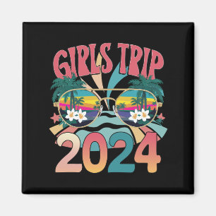 Imã Viagem das Garotas Groovy 2024 Fim de Semana Verão