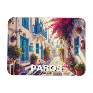 Ímã Viagem das Ilhas Gregas Paros