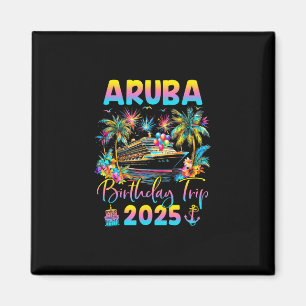 Imã Viagem de aniversário da Aru 2025 Cruzeiro Festa d