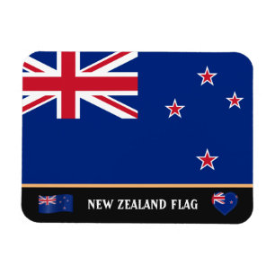 Ímã viagem de Bandeira e Zelândia da Nova Zelândia,