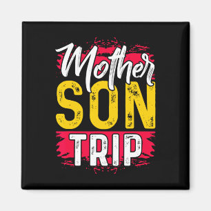 Imã Viagem de Camisa de Camisa de Mãe Trip Férias de V