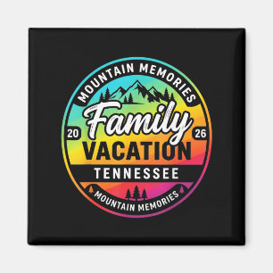 Imã Viagem de carro para férias familiares no Tennesse