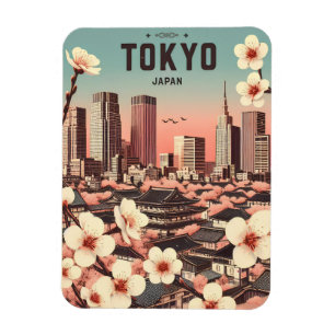 Ímã Viagem de colheita de Tóquio no Japão