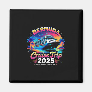 Imã Viagem de Cruzeiro Bermudas 2025 Presente de Féria
