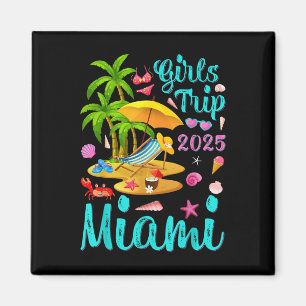 Imã Viagem de férias de verão em Miami Beach na Flórid