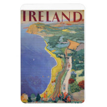 Viagem de Férias Irlandesa pela CIE vintage anos 1