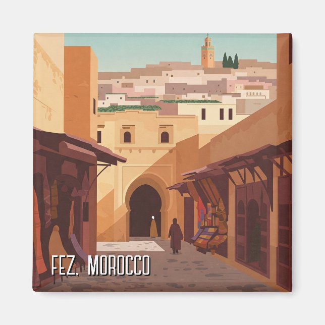 Imã Viagem de Fez Marrocos (Frente)