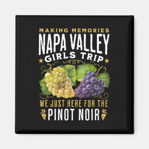 Imã Viagem de Garotas do Vale de Napa pelo Tour da Vin