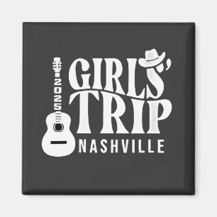 Imã Viagem de Garotas Nashville 2025 Férias de Verão 