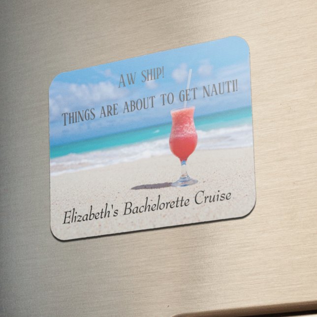 Ímã Viagem de Garotas Solteiras Divertida Grupo de Pra (Criador carregado)